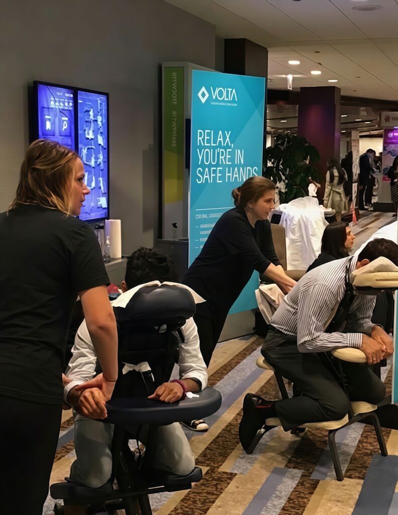 Workplace massage