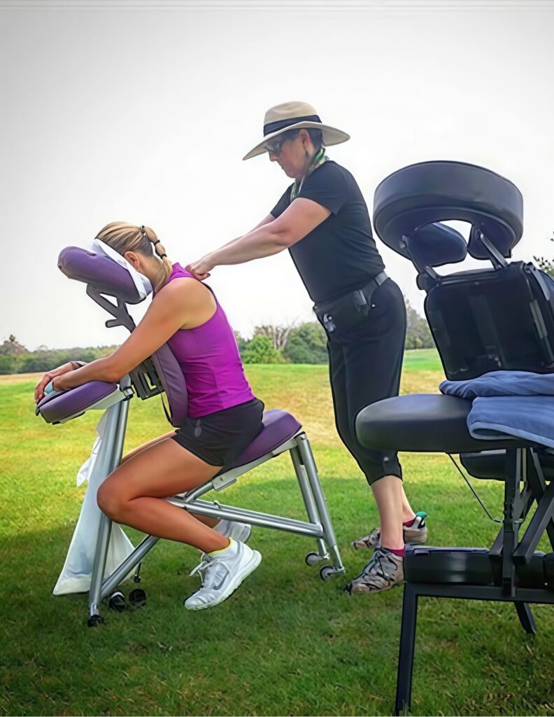Workplace massage